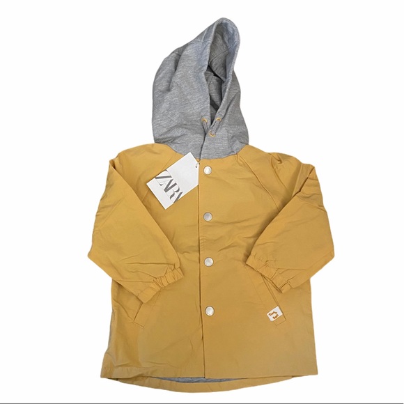 zara kids rain jacket